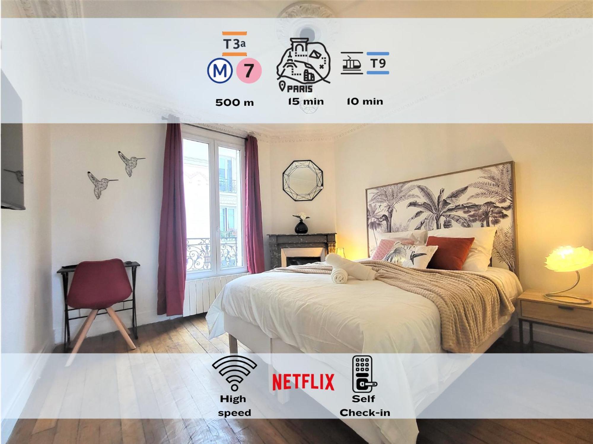 L'Oasis - Charmant Appartement Metro Porte D'Italie Le Kremlin-Bicêtre Εξωτερικό φωτογραφία